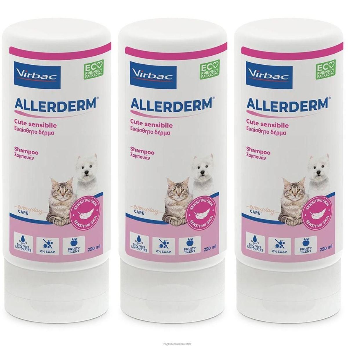 Trova Offerte di virbac allerderm shampoo cute sensibile 250 ml e compra online