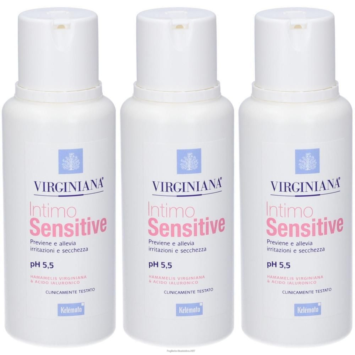 Trova Offerte di virginiana detergente intimo sensitive 3x250 ml e compra online