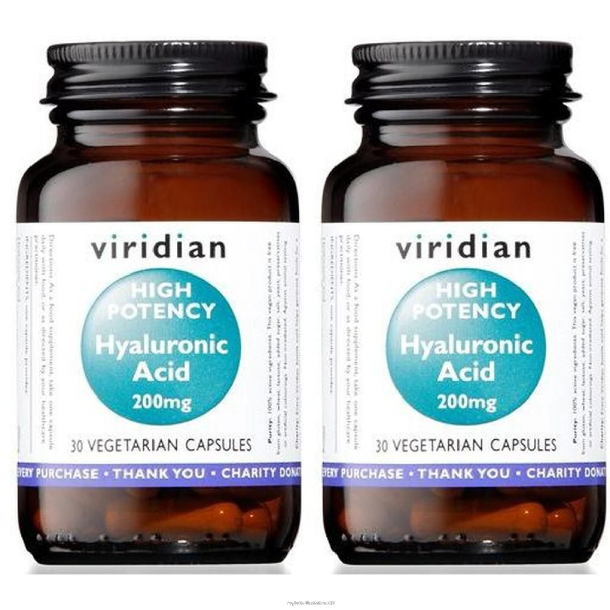 Trova Offerte di viridian hyaluronic acid high potency 30 capsule acido ialuro e compra online