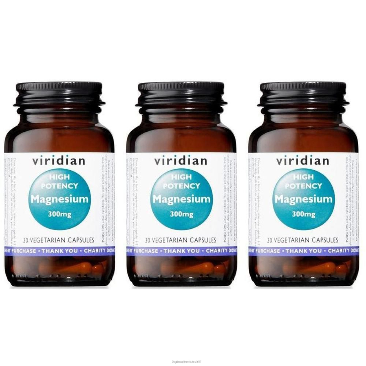 Trova Offerte di viridian magnesium 300mg high potency 30 capsule magnesio sup e compra online