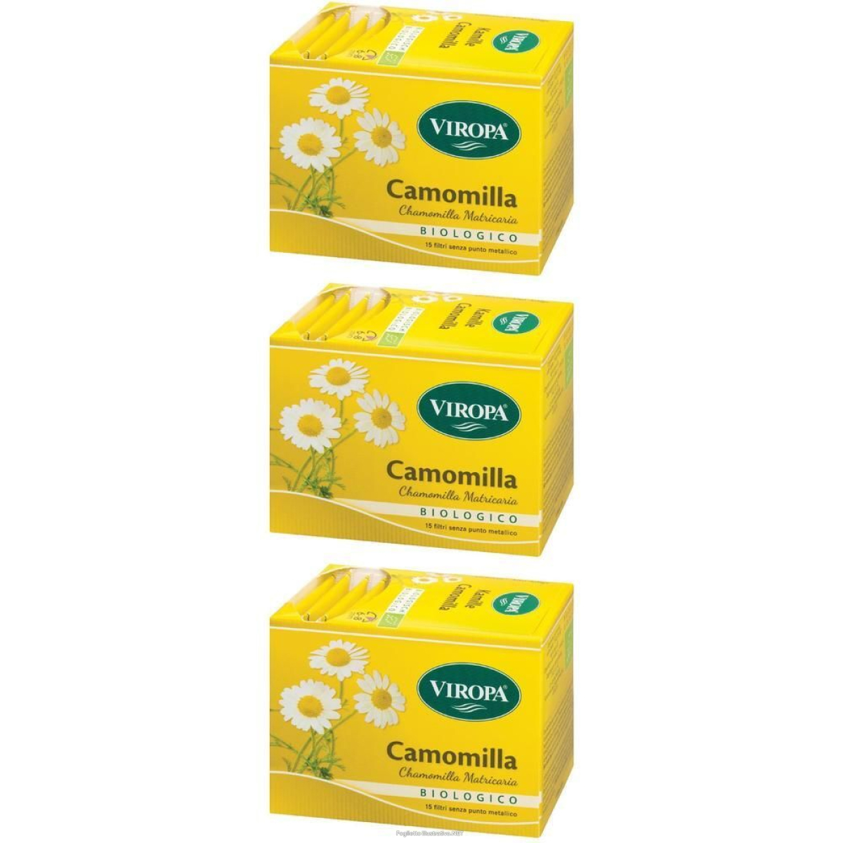Trova Offerte di viropa camomilla bio 15 bustine 3x15 pz filtro e compra online