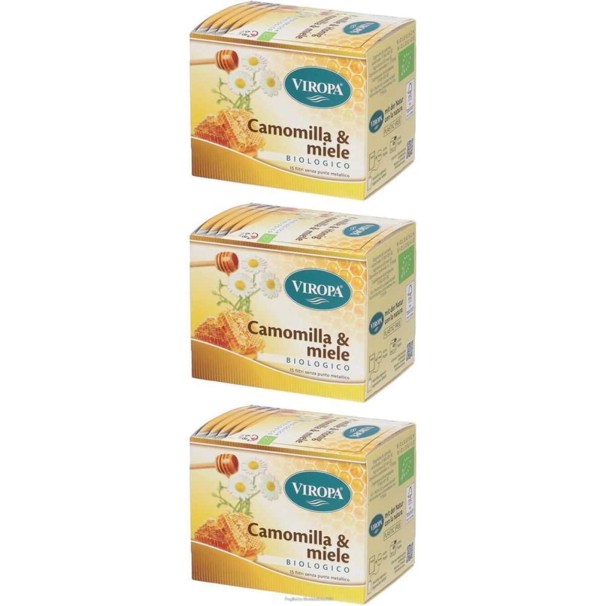 Trova Offerte di viropa camomilla & miele bio filtri 3x22,5 g e compra online