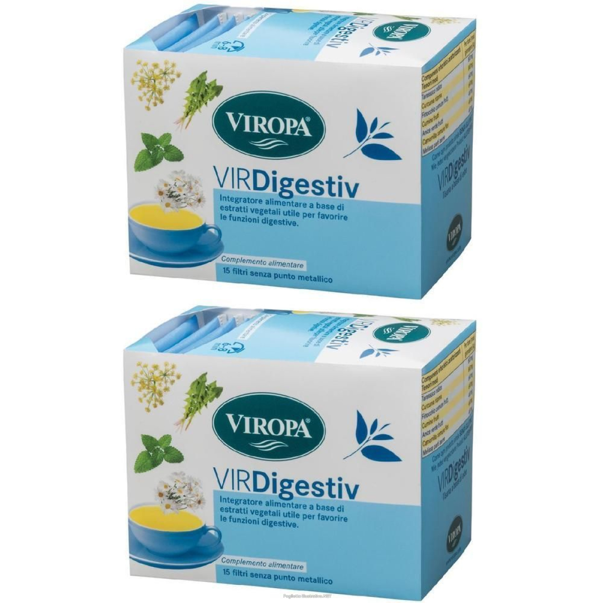 Trova Offerte di viropa complemento alimentare virdigestiv bustine 2x1 st e compra online