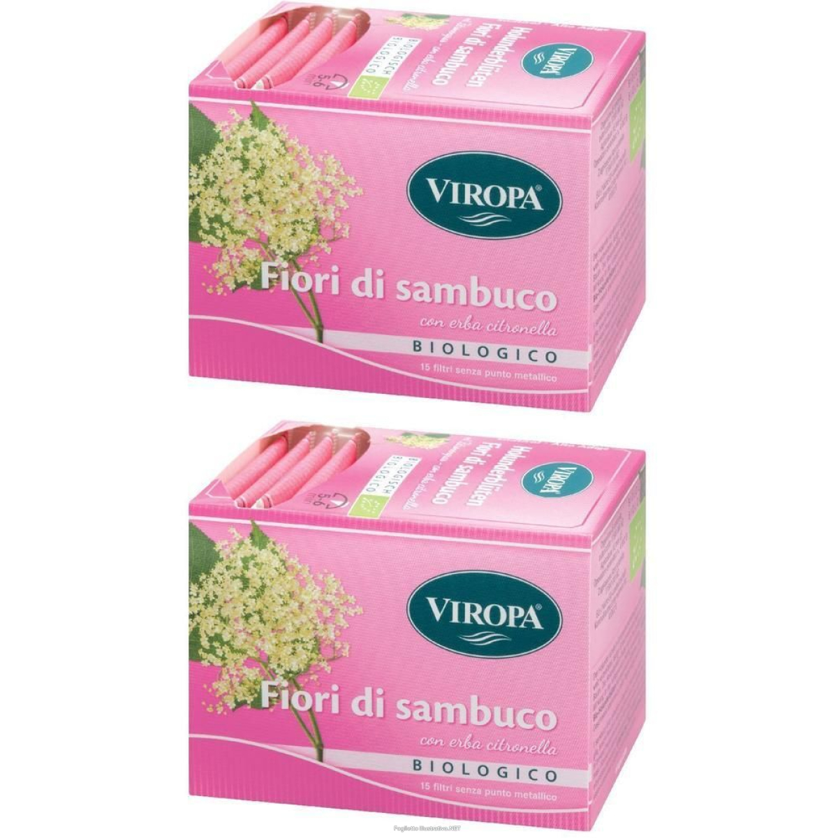 Trova Offerte di viropa fiori di sambuco bio15 bustine 2x15 pz filtro e compra online