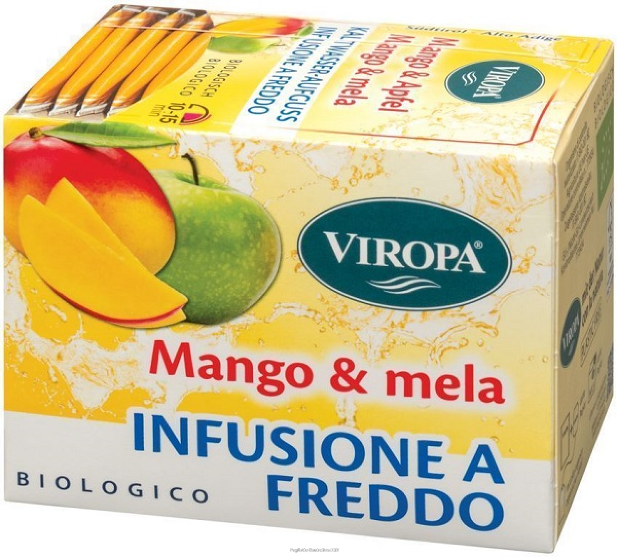Trova Offerte di viropa infuso a freddo mango & mela bio 15 filtri e compra online