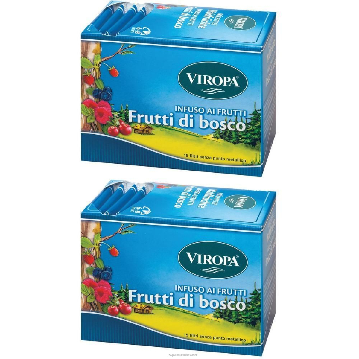 Trova Offerte di viropa infuso ai frutti di bosco bustine 2x37,5 g e compra online