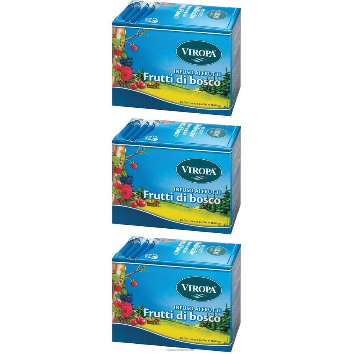 Trova Offerte di viropa infuso ai frutti di bosco bustine 3x37,5 g e compra online