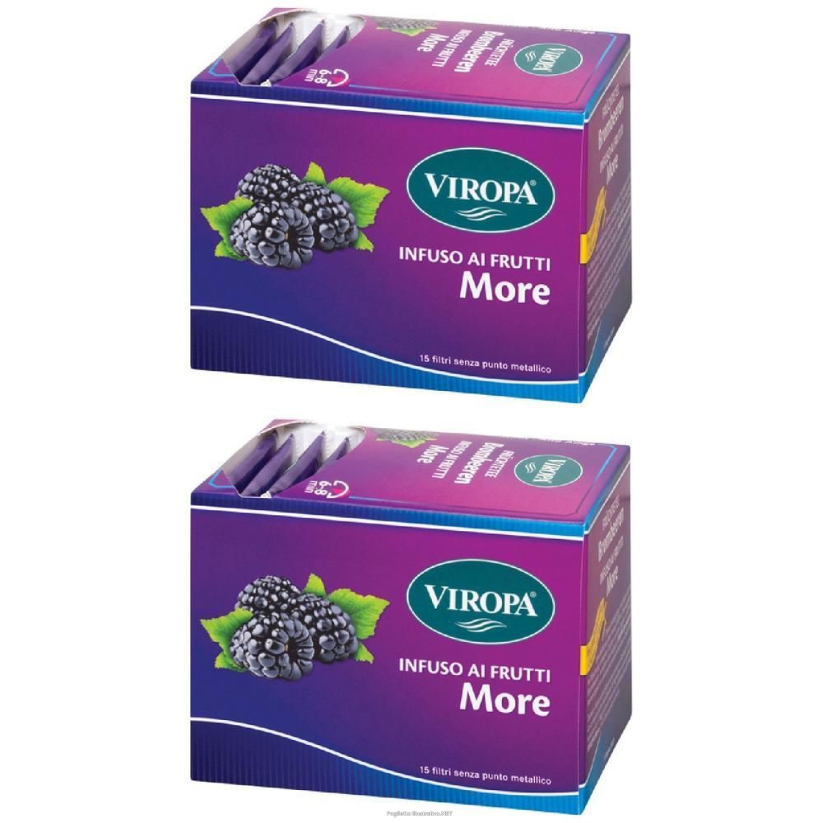 Trova Offerte di viropa infuso ai frutti more bustine 2x15 pz filtro e compra online