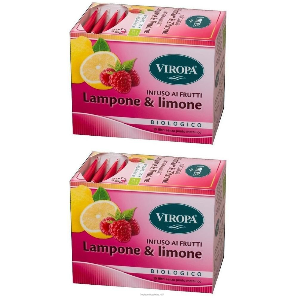 Trova Offerte di viropa infuso lampone & limone bio bustine 2x40,5 g e compra online