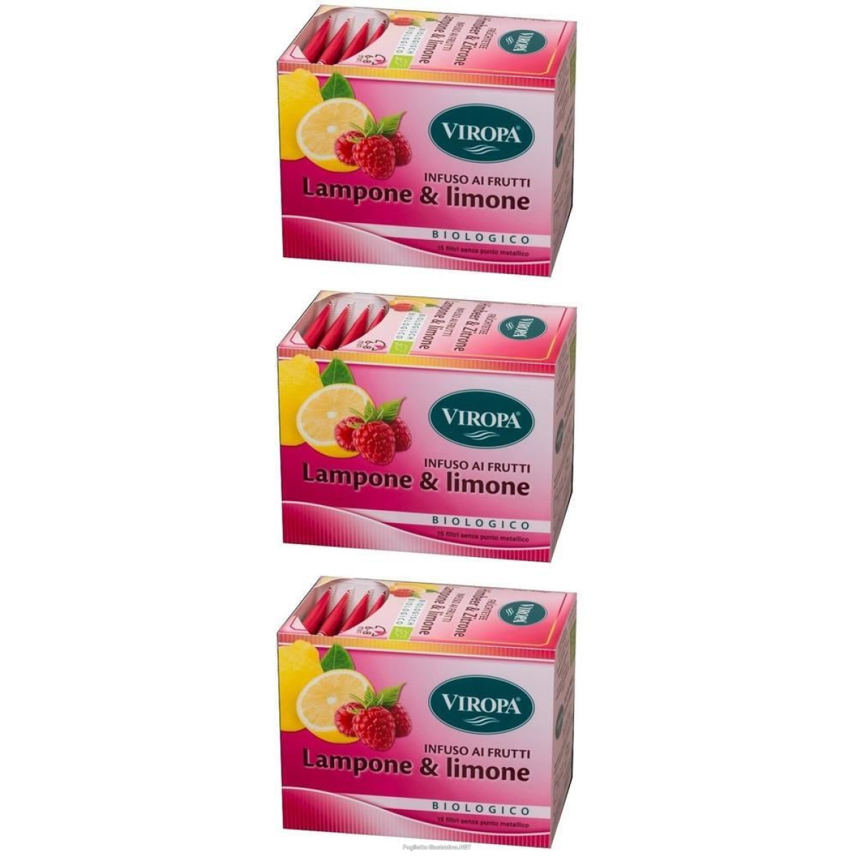 Trova Offerte di viropa infuso lampone & limone bio bustine 3x40,5 g e compra online