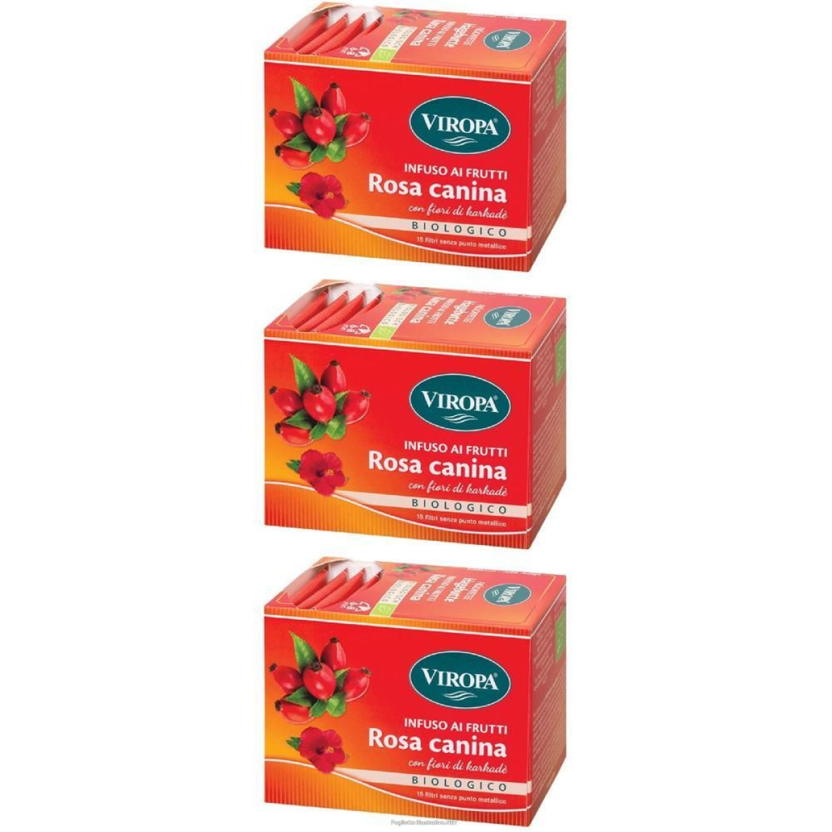 Trova Offerte di viropa infuso rosa canina bio bustine 3x15 pz filtro e compra online