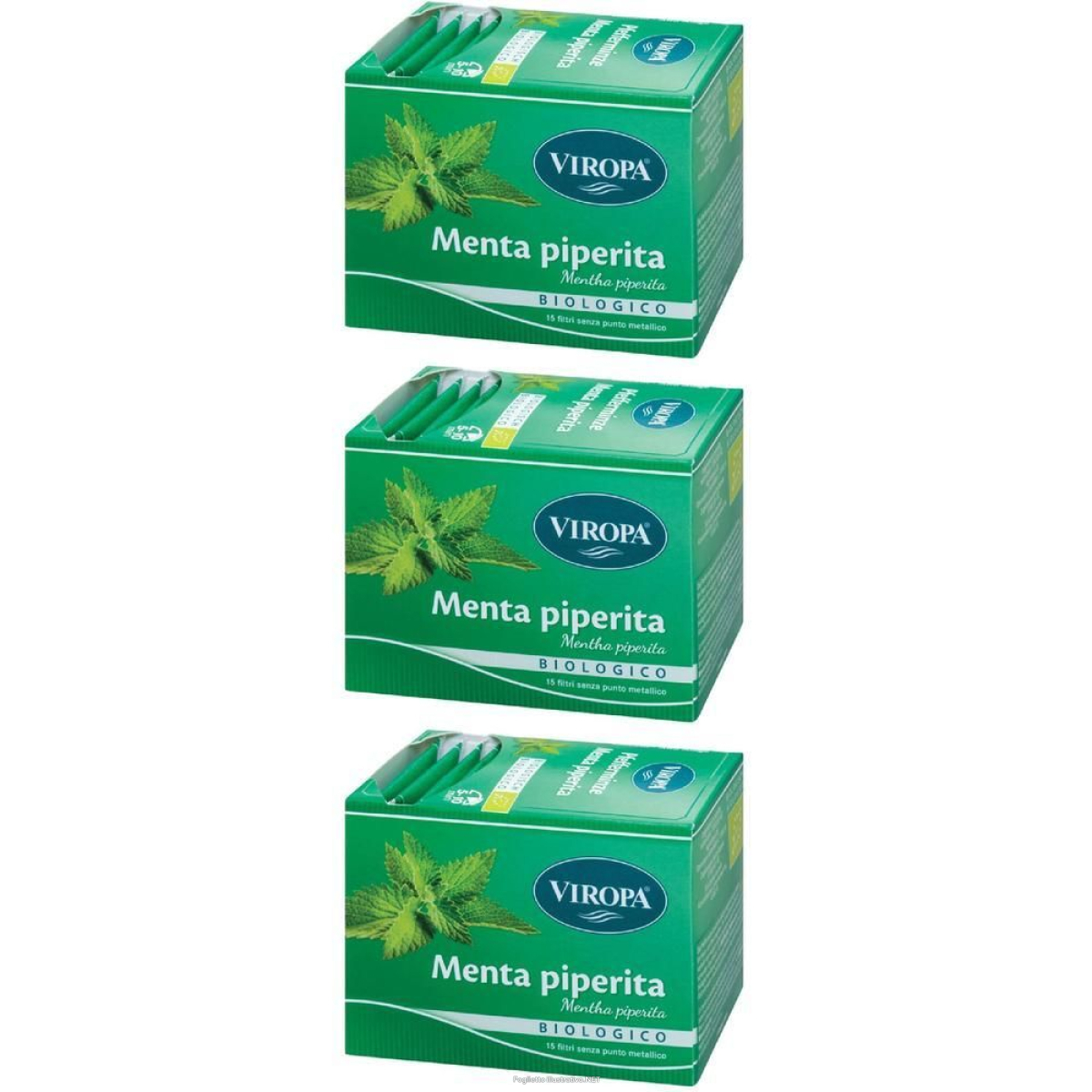 Trova Offerte di viropa menta piperita bio 15 bustine 3x15 pz filtro e compra online