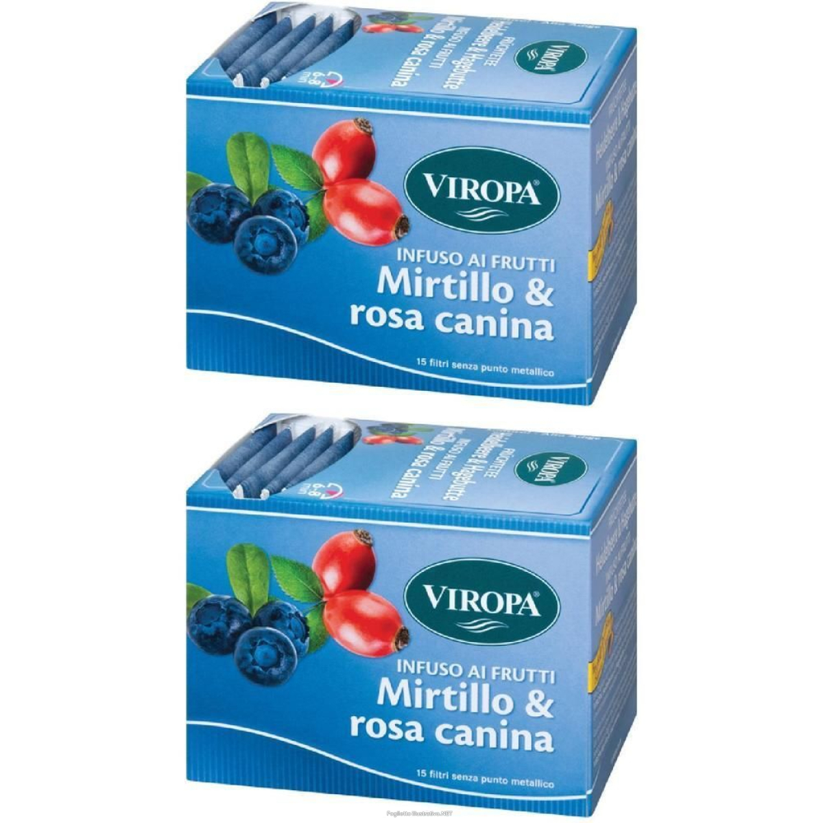 Trova Offerte di viropa mirtillo/rosa canina 15 bustine 2x15 pz filtro e compra online