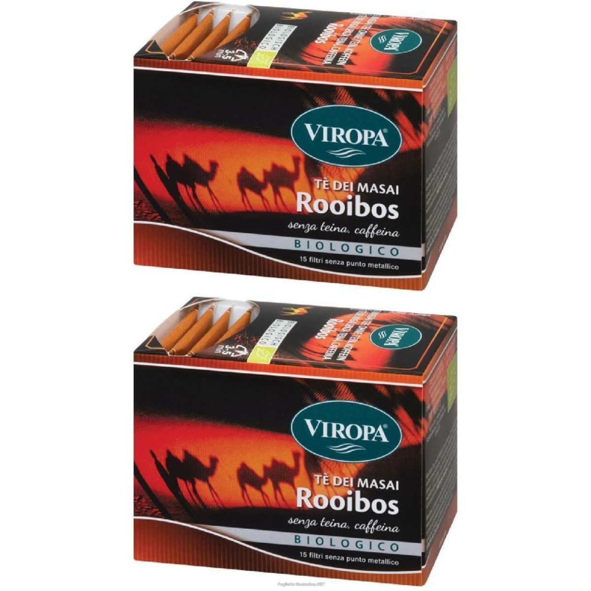 Trova Offerte di viropa rooibos bio 15 bustine 2x15 pz filtro e compra online