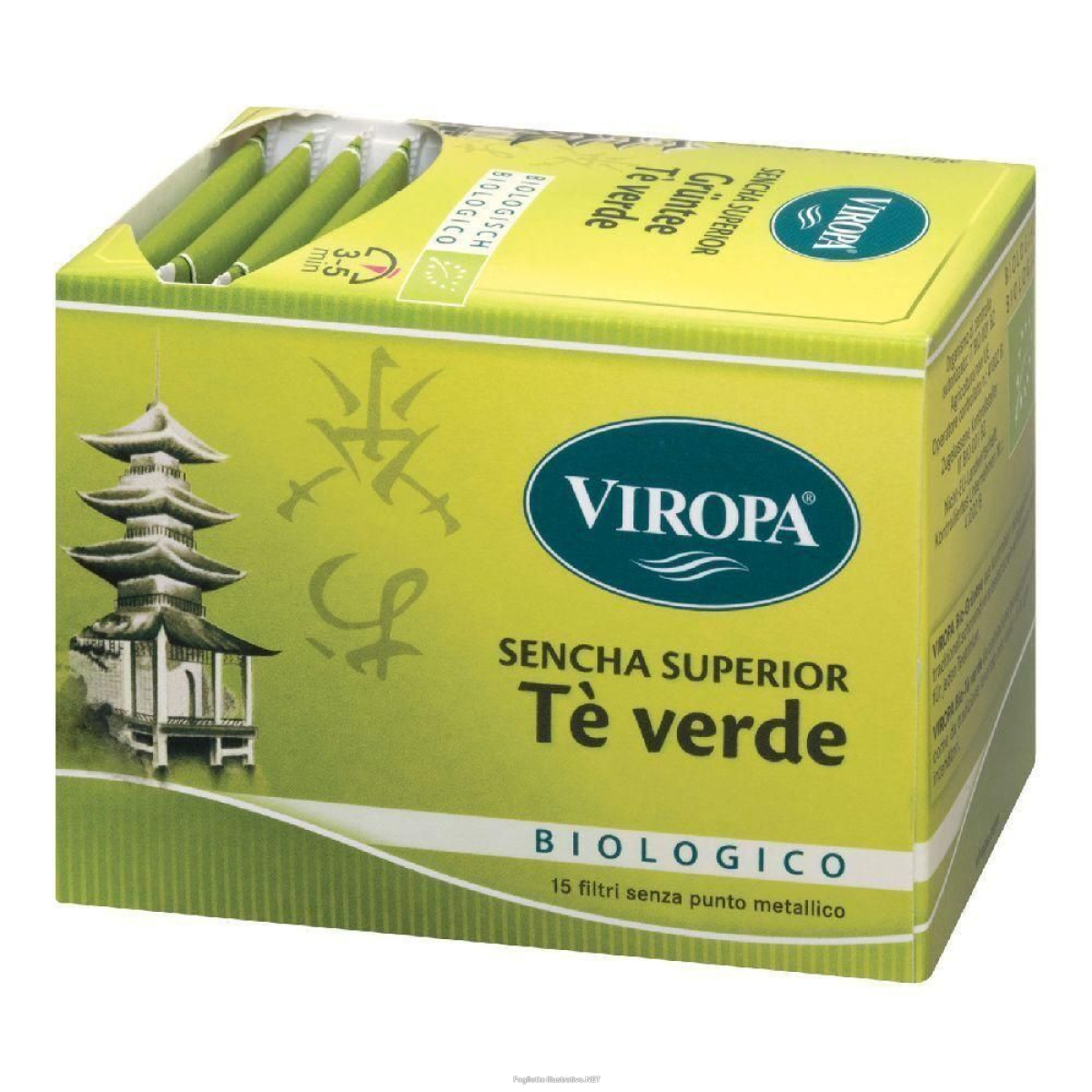 Trova Offerte di viropa te' verde bio bustine 4x15 pz filtro e compra online