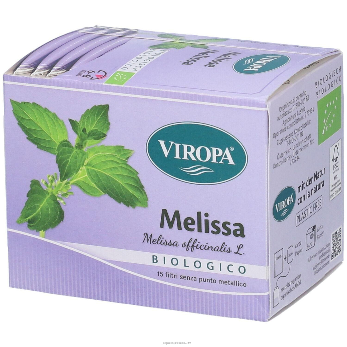 Trova Offerte di viropa tisana melissa bio bustine 4x15 pz filtro e compra online
