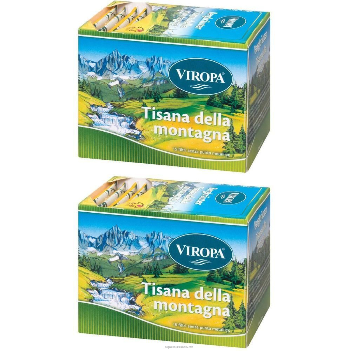 Trova Offerte di viropa tisana montagna 15 bustine 2x15 pz filtro e compra online
