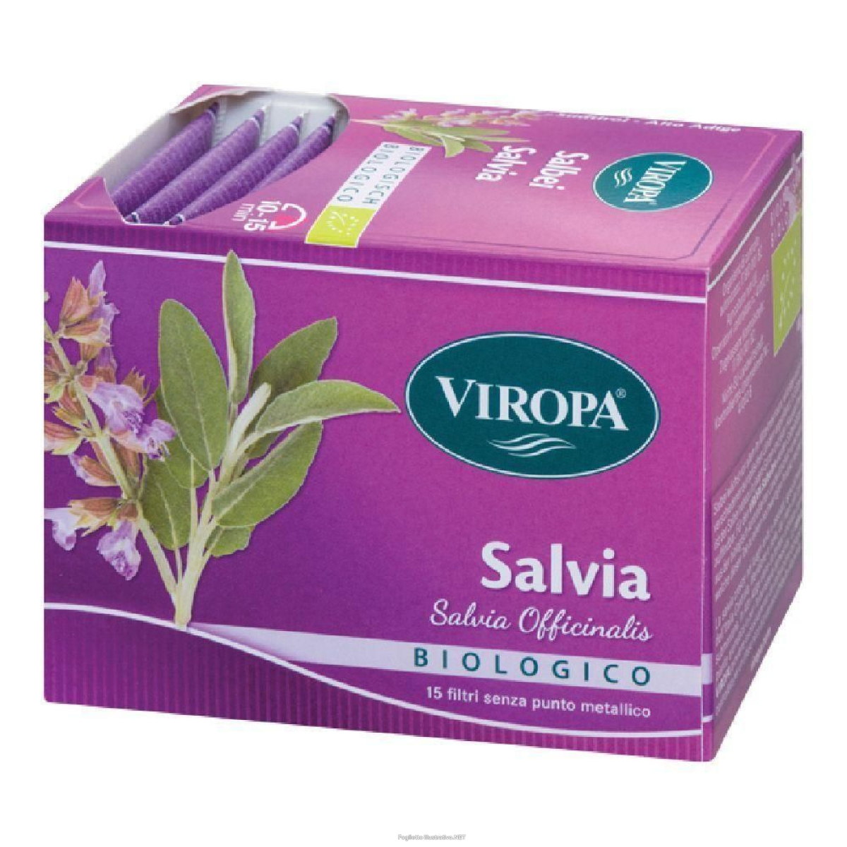 Trova Offerte di viropa tisana salvia bio bustine 4x15 pz filtro e compra online