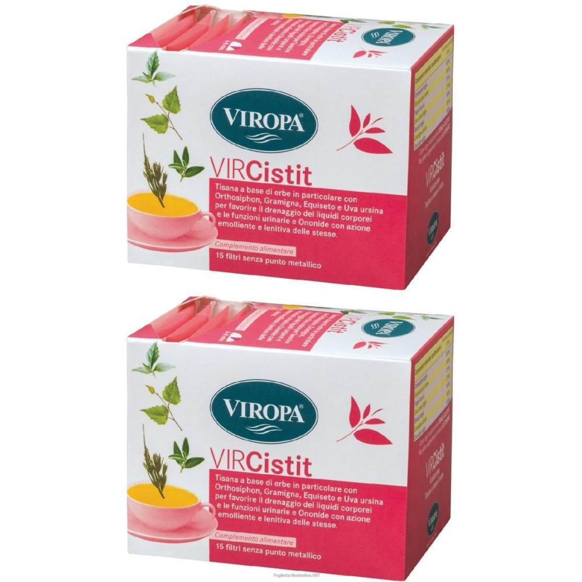 Trova Offerte di viropa vircistit 2x15 pz bustine filtro e compra online