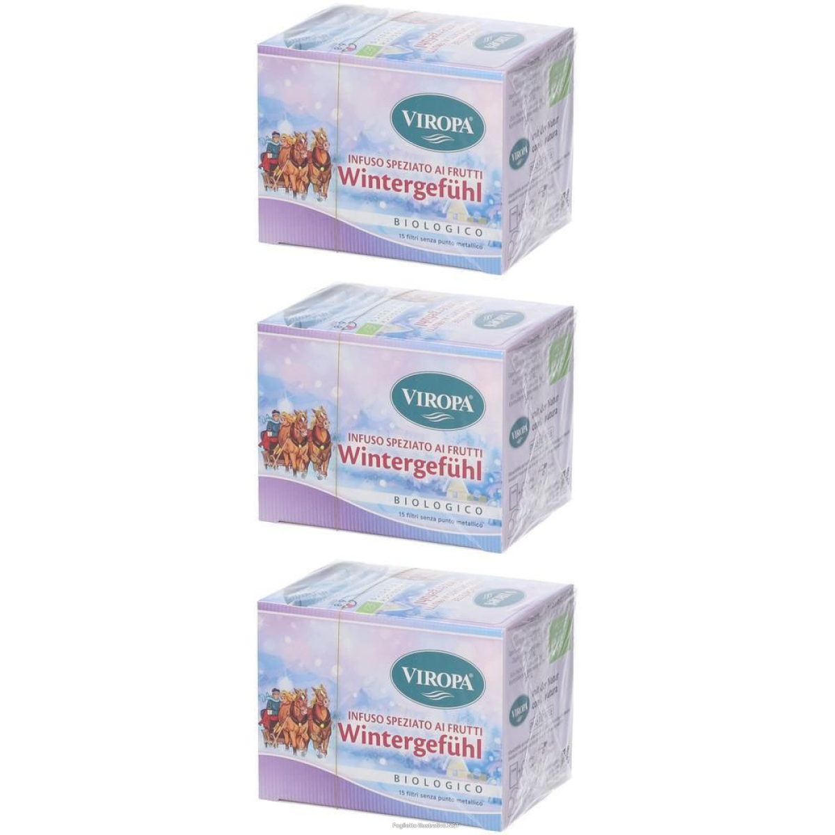 Trova Offerte di viropa wintergefuhl infuso frutta speziata bio bustine 3x37,5 g e compra online
