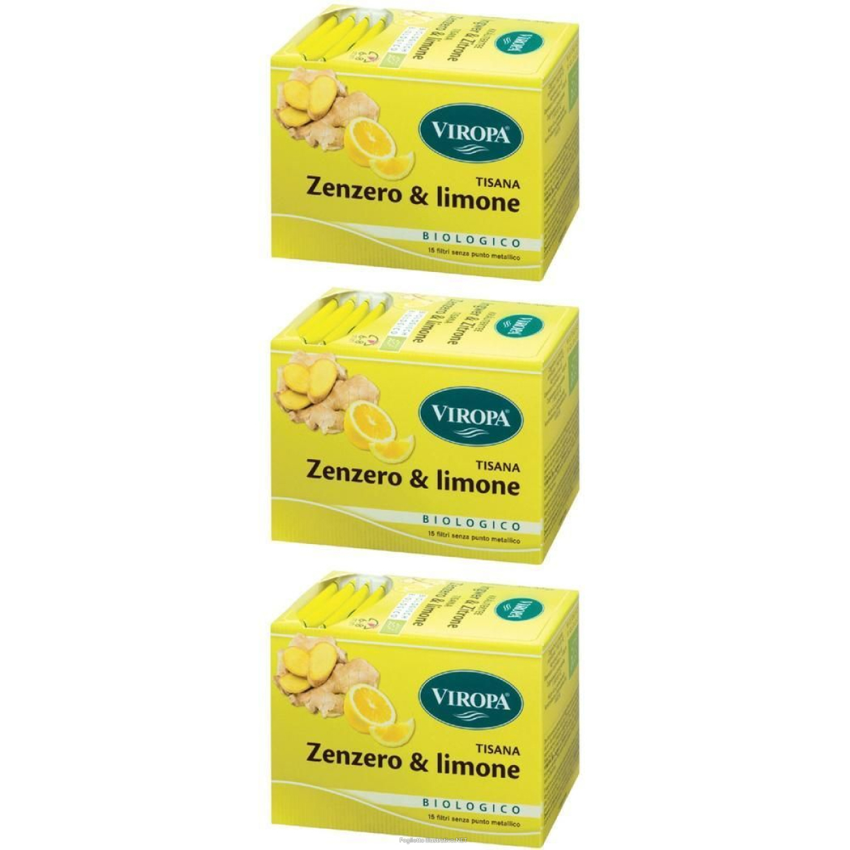 Trova Offerte di viropa zenzero e limone tisana bio 3x15 pz bustine filtro e compra online