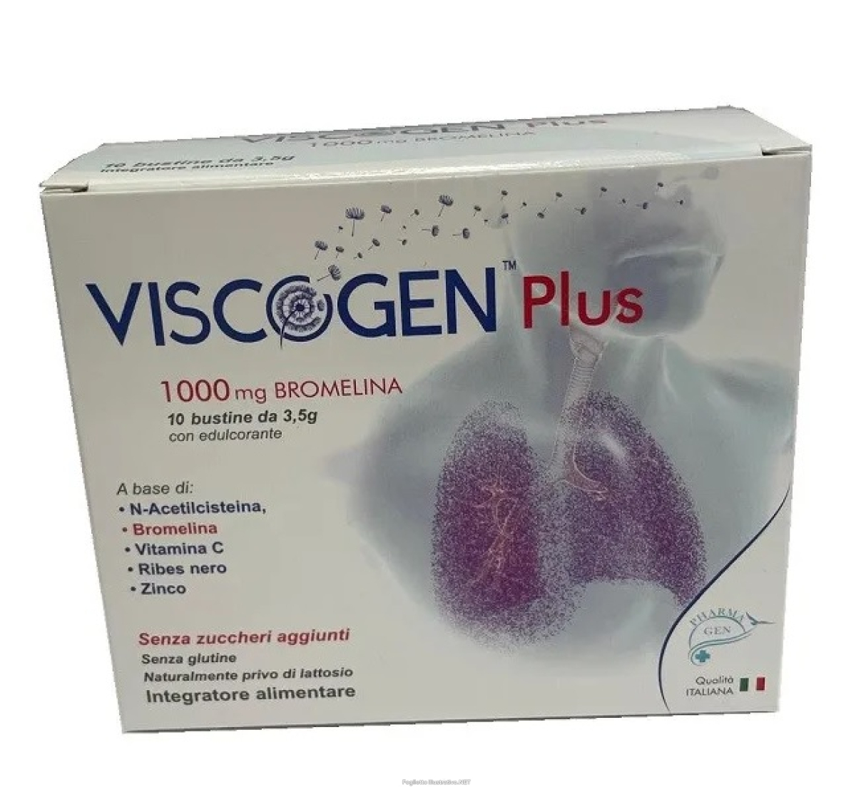 Trova Offerte di viscogen plus integratore per il benessere di naso gola e vie respiratorie 30 bustine e compra online