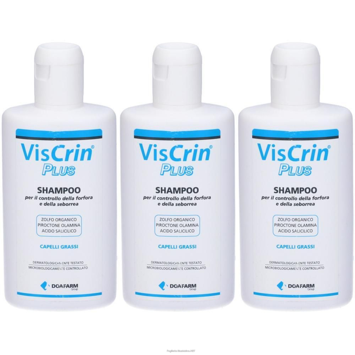 Trova Offerte di viscrin plus shampoo antiforfora 3x200 ml e compra online