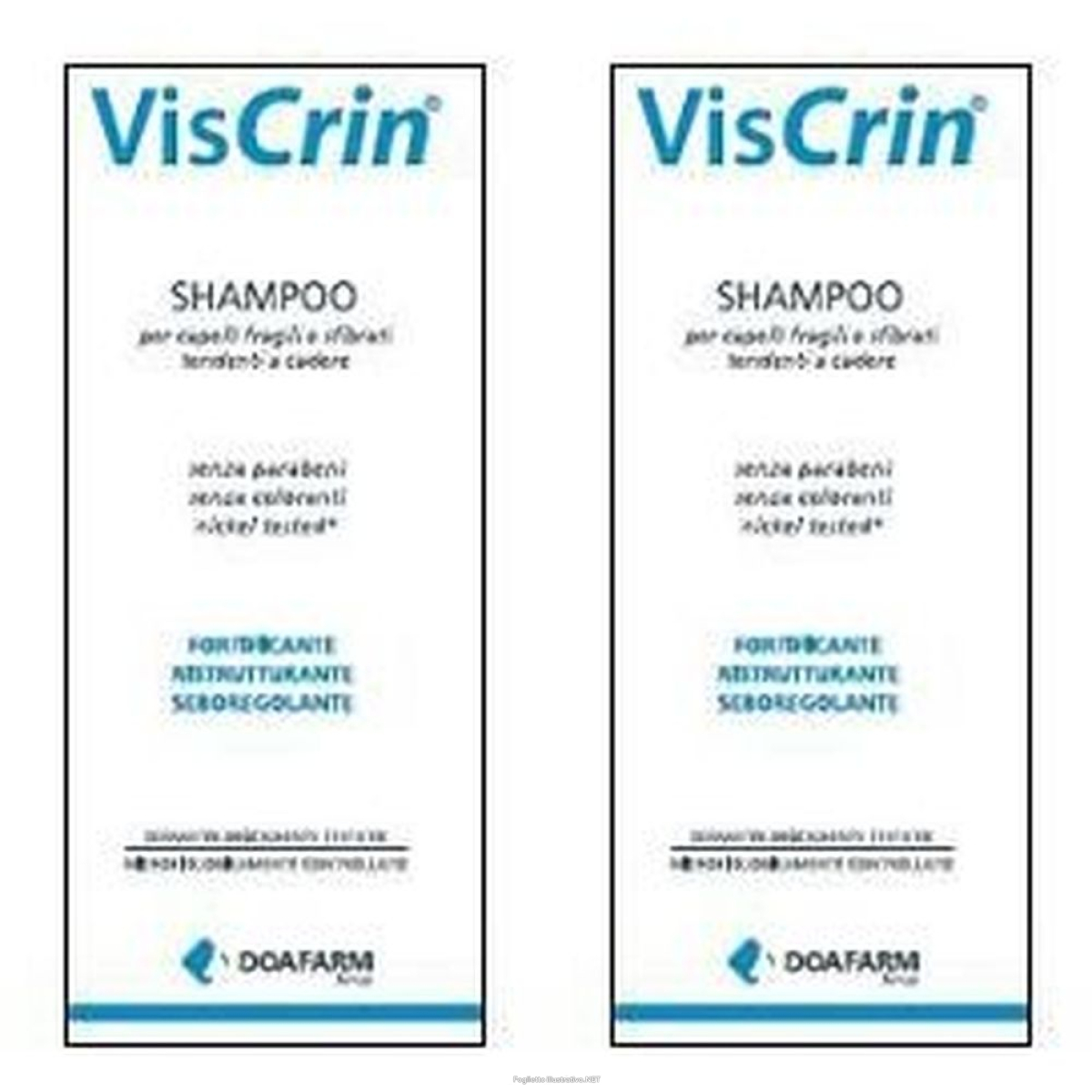 Trova Offerte di viscrin set da 2 2x200 ml shampoo e compra online