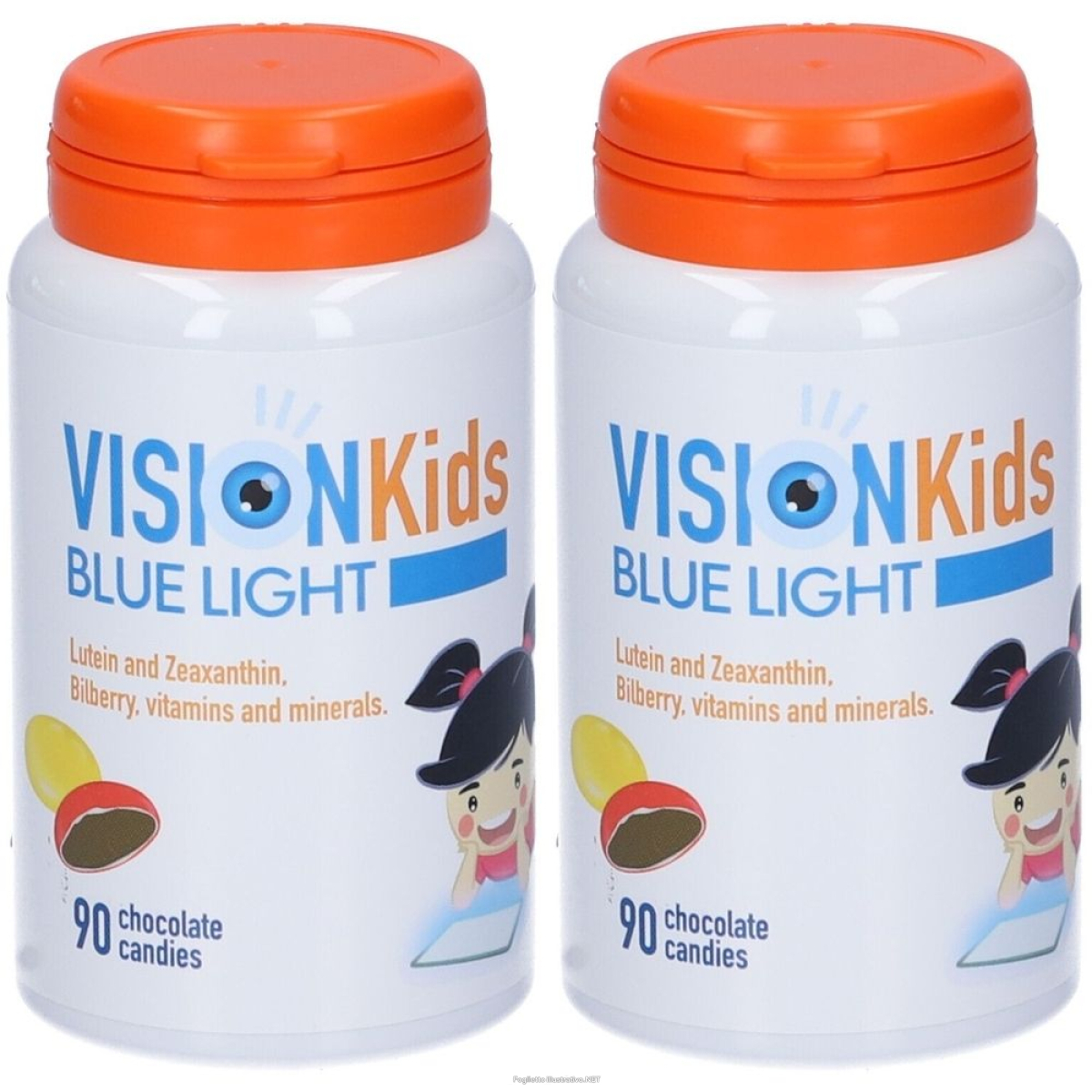 Trova Offerte di visionkids blue light confetti set da 2 g compresse masticabili e compra online