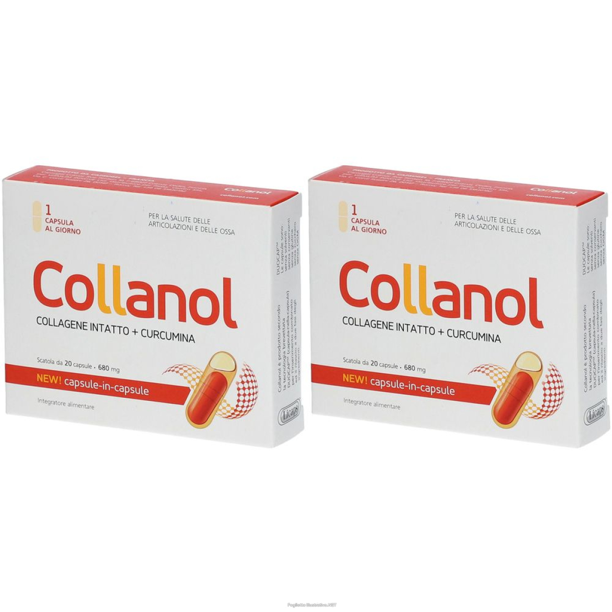 Trova Offerte di visislim collanol set da 2 2x20 pz capsule e compra online