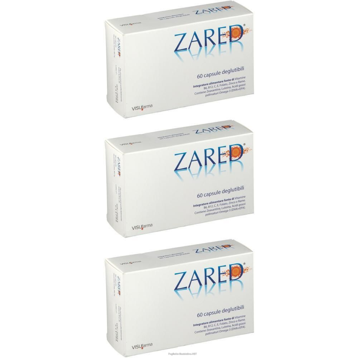 Trova Offerte di visu farma zared® 3x80,7 g capsule e compra online