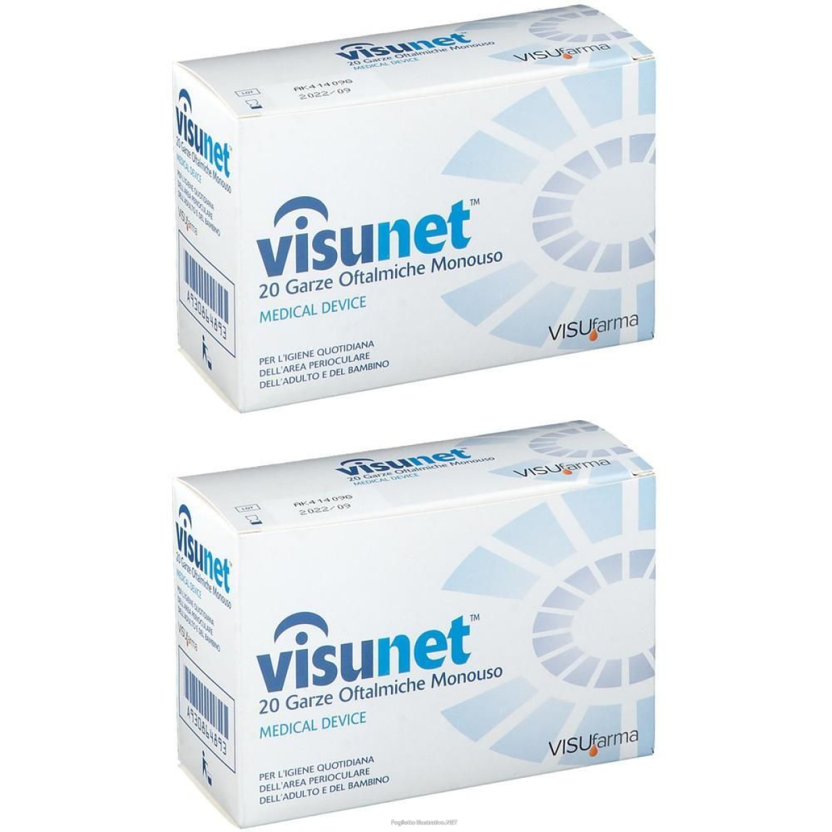Trova Offerte di visunet™ garze oftalmiche monouso 2x20 pz compresse e compra online