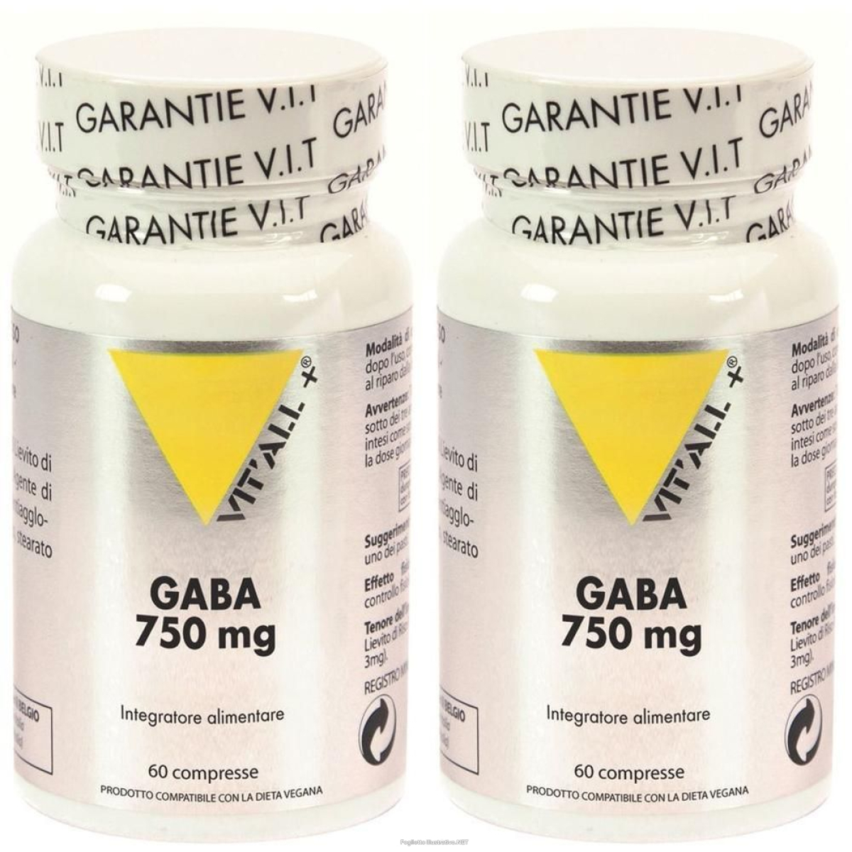 Trova Offerte di vit'all+ gaba integratore alimentare 2x68 g compresse e compra online