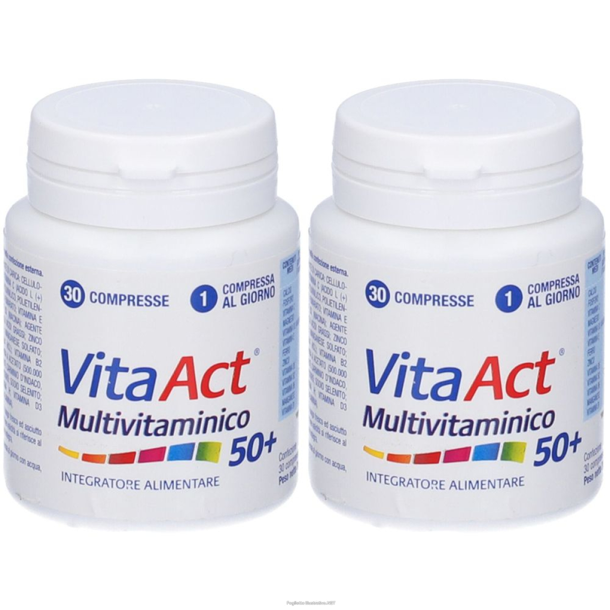 Trova Offerte di vita act 50+ multivitaminico set da 2 2x30 pz compresse e compra online