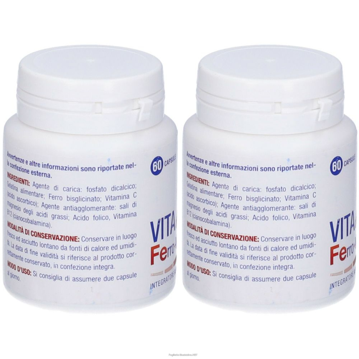 Trova Offerte di vita act® ferro + vitamina c integratore alimentare set da 2 2x15 g ca e compra online