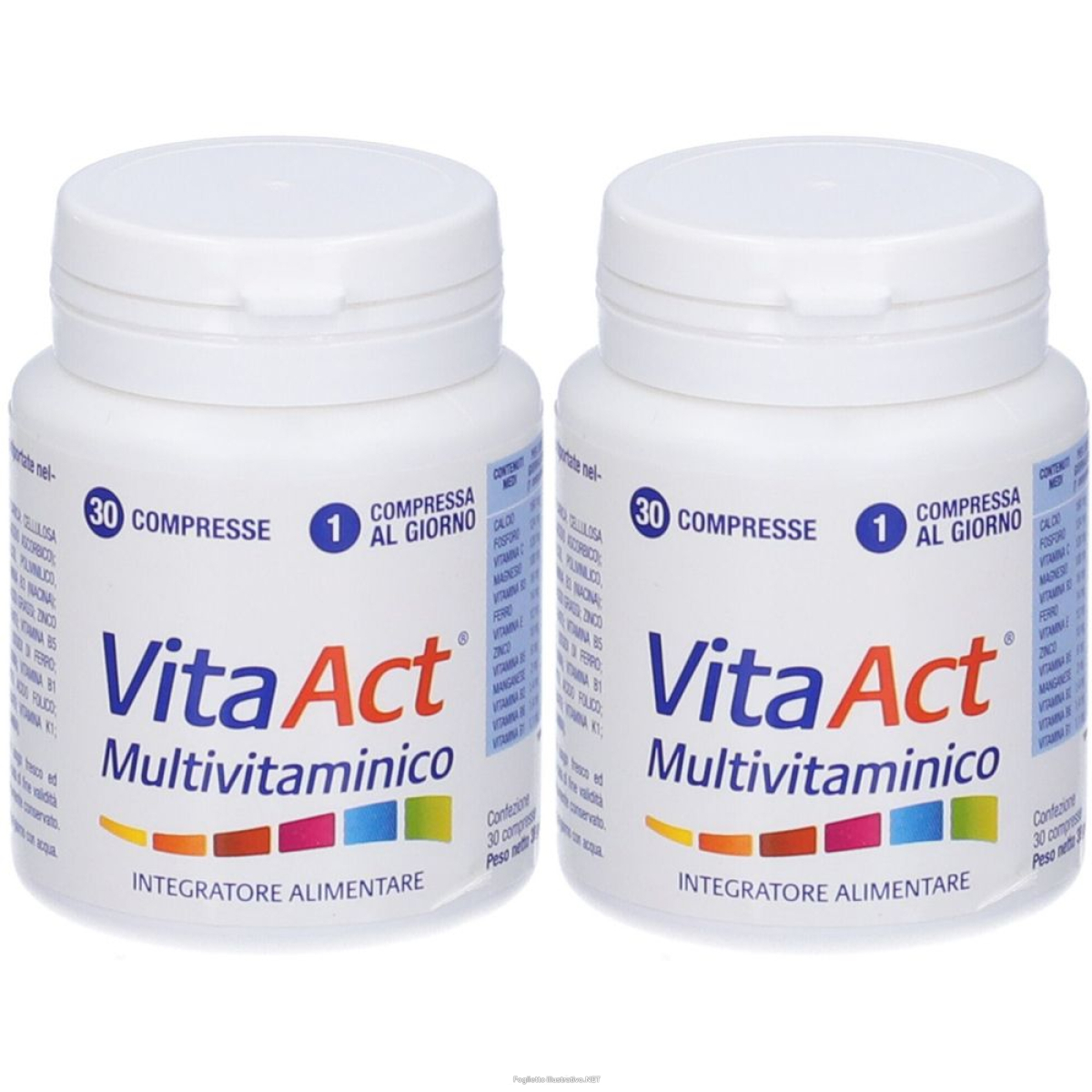 Trova Offerte di vita act® multivitaminico integratore alimentare set da 2 2x39 g compr e compra online