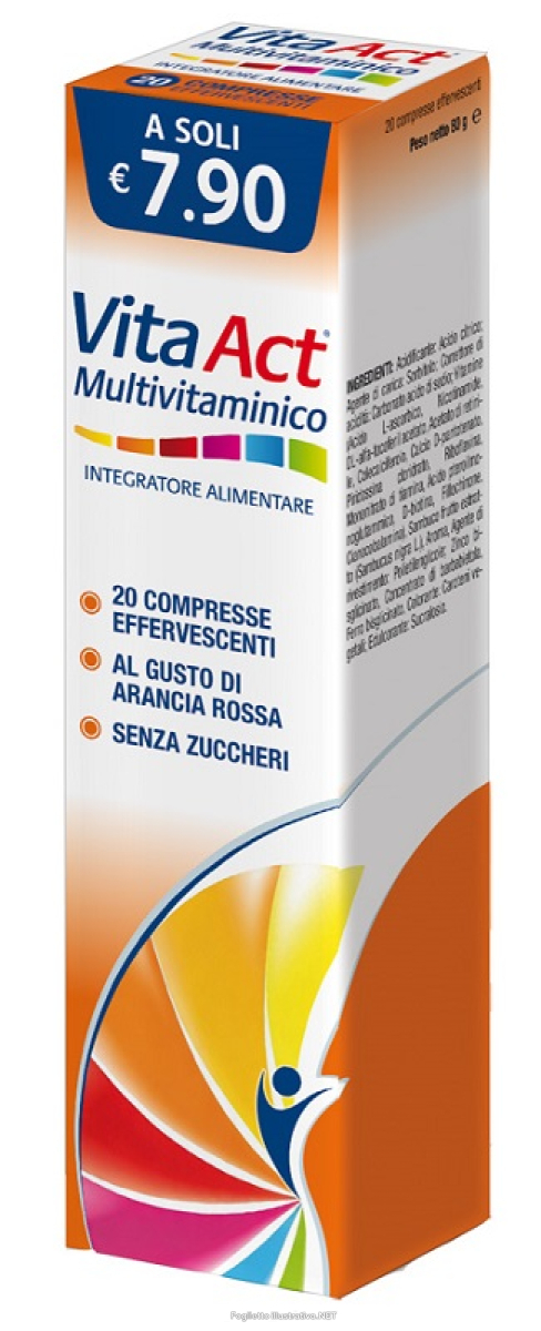 Trova Offerte di vita act multivitaminico integratore di vitamine 20 compresse effervescenti e compra online