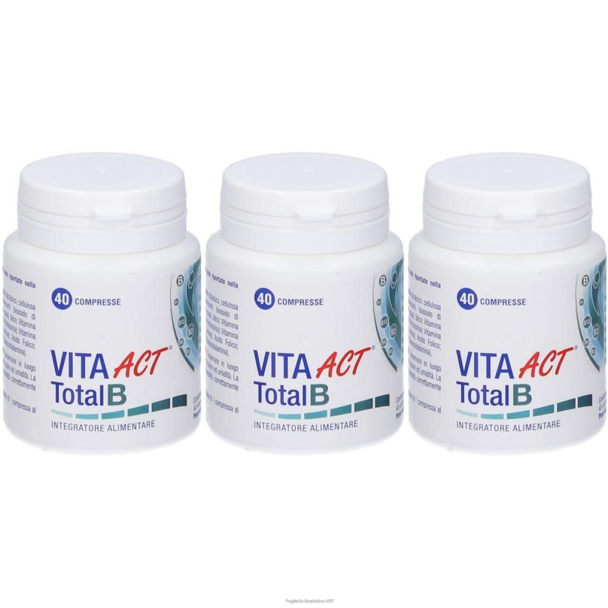 Trova Offerte di vita act® total b integratore alimentare 3x24 g compresse e compra online