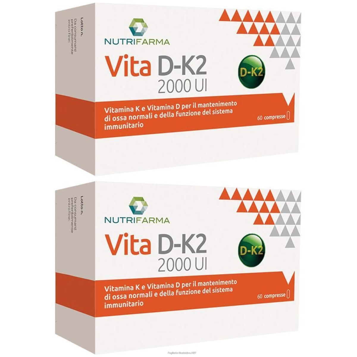 Trova Offerte di vita d-k2 60 compresse 2x27,3 g e compra online