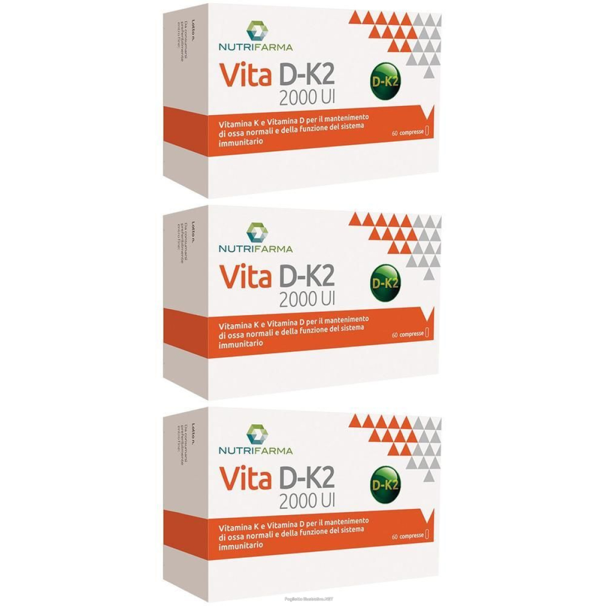 Trova Offerte di vita d-k2 60 compresse 3x27,3 g e compra online