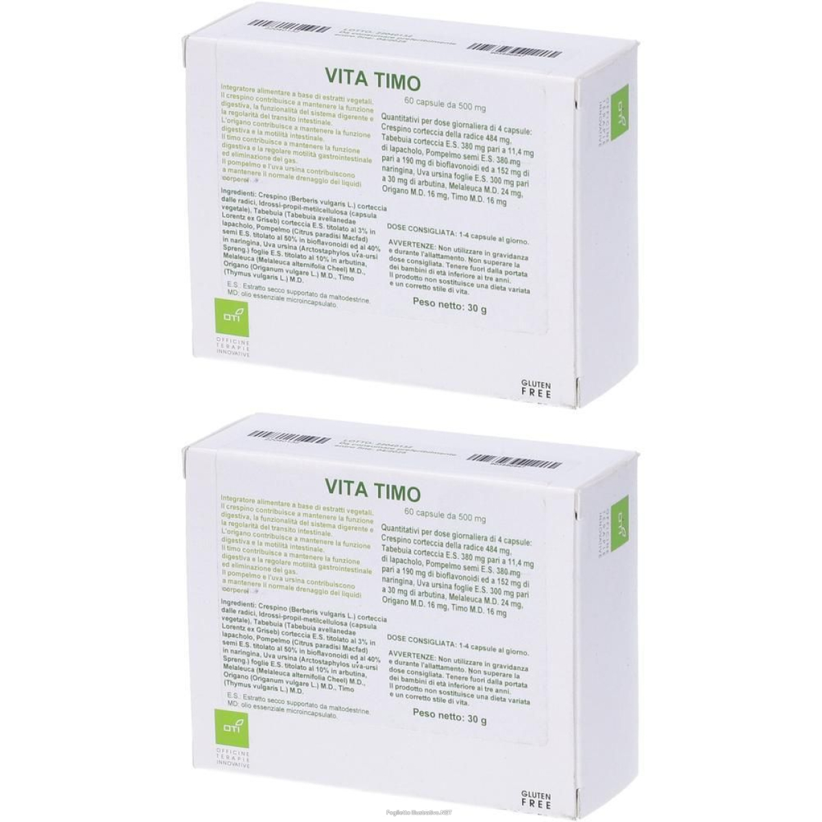 Trova Offerte di vita timo capsule 2x60 pz e compra online