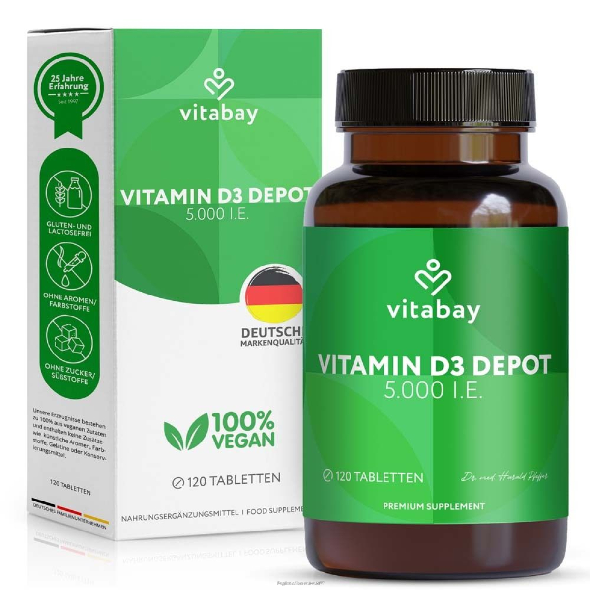 Trova Offerte di vitabay vitamina d3 5000 u.i. a rilascio prolungato 120 pz compresse e compra online