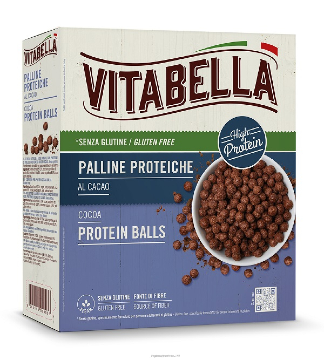 Trova Offerte di vitabella choco balls palline proteiche al cacao senza glutine 250 grammi e compra online