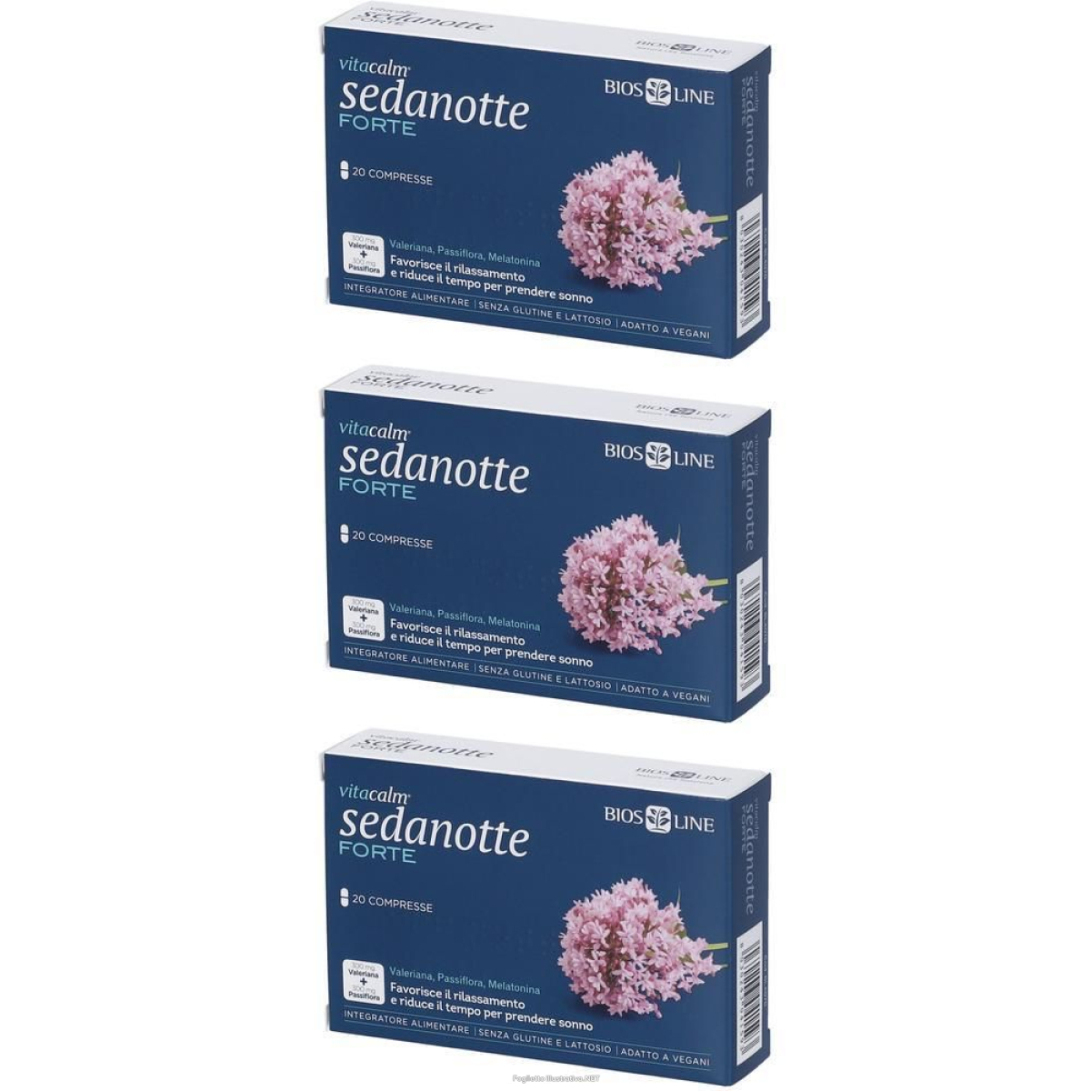Trova Offerte di vitacalm sedanotte forte compresse 3x22 g e compra online