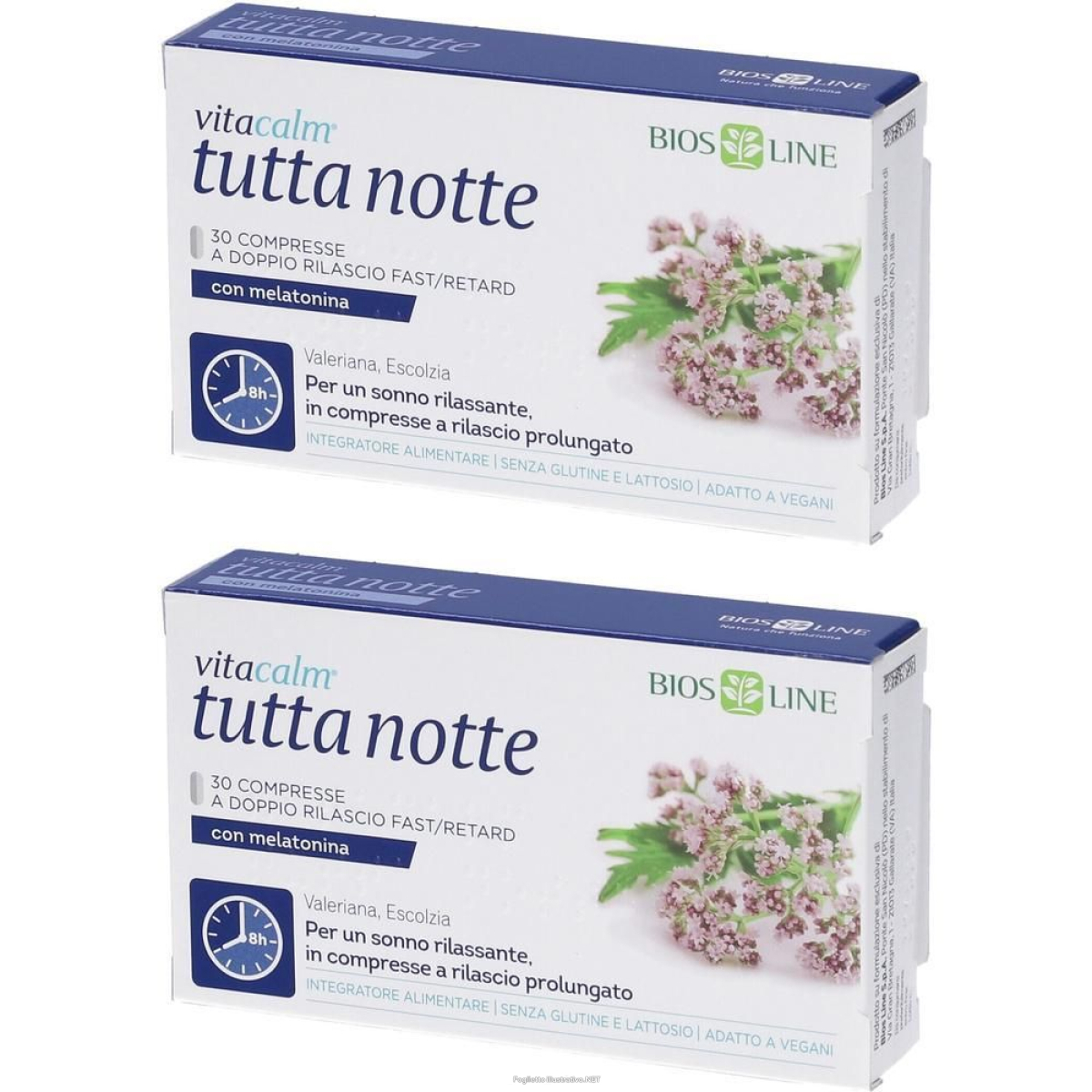 Trova Offerte di vitacalm® tutta notte con melatonina 2x1 pz compresse e compra online