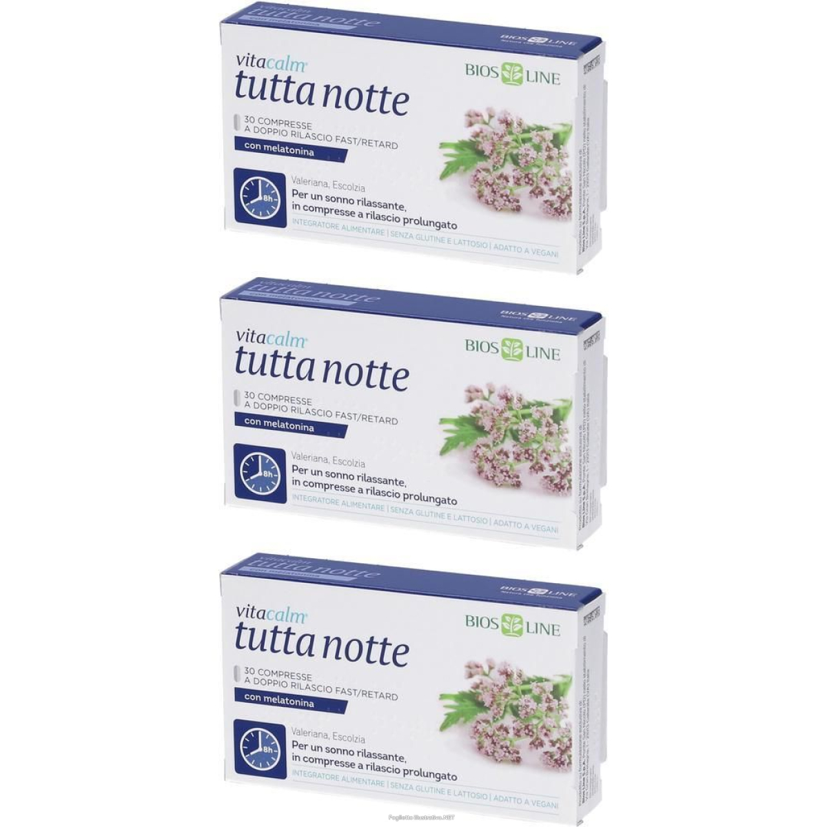 Trova Offerte di vitacalm® tutta notte con melatonina 3x1 pz compresse e compra online
