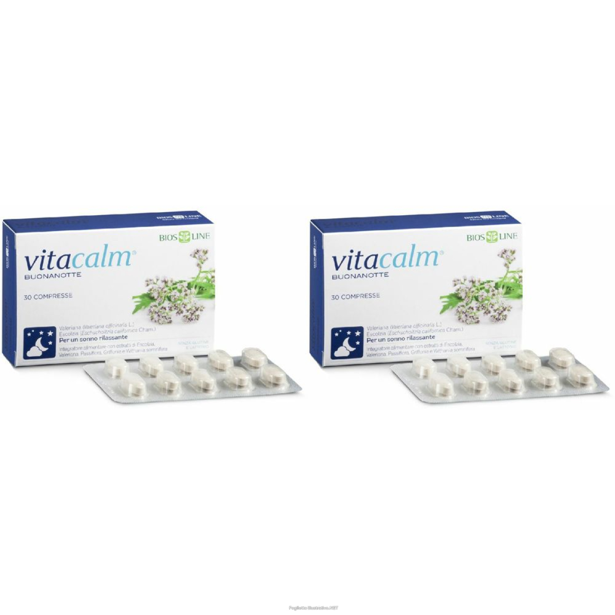 Trova Offerte di vitacalm® tutta notte set da 2 2x30 g compresse e compra online