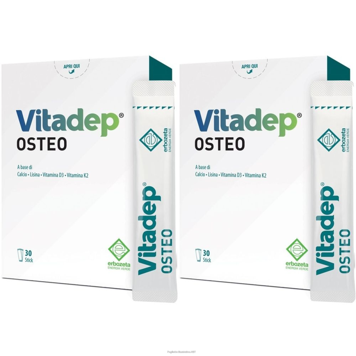 Trova Offerte di vitadep osteo 30 stick set da 2 g e compra online