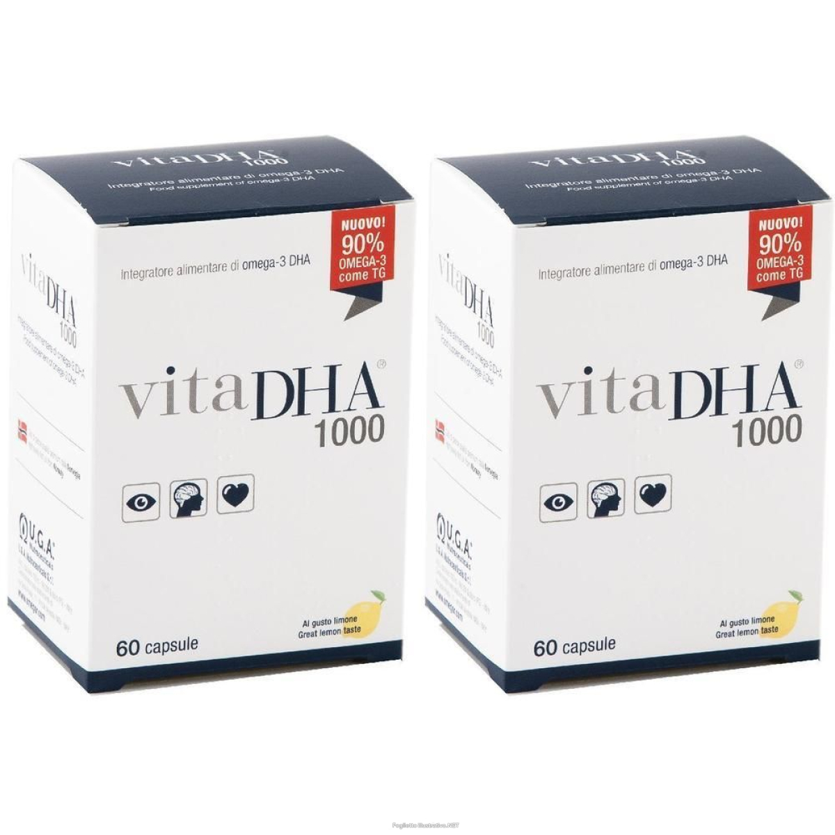 Trova Offerte di vitadha 1000 2x60 pz capsule e compra online
