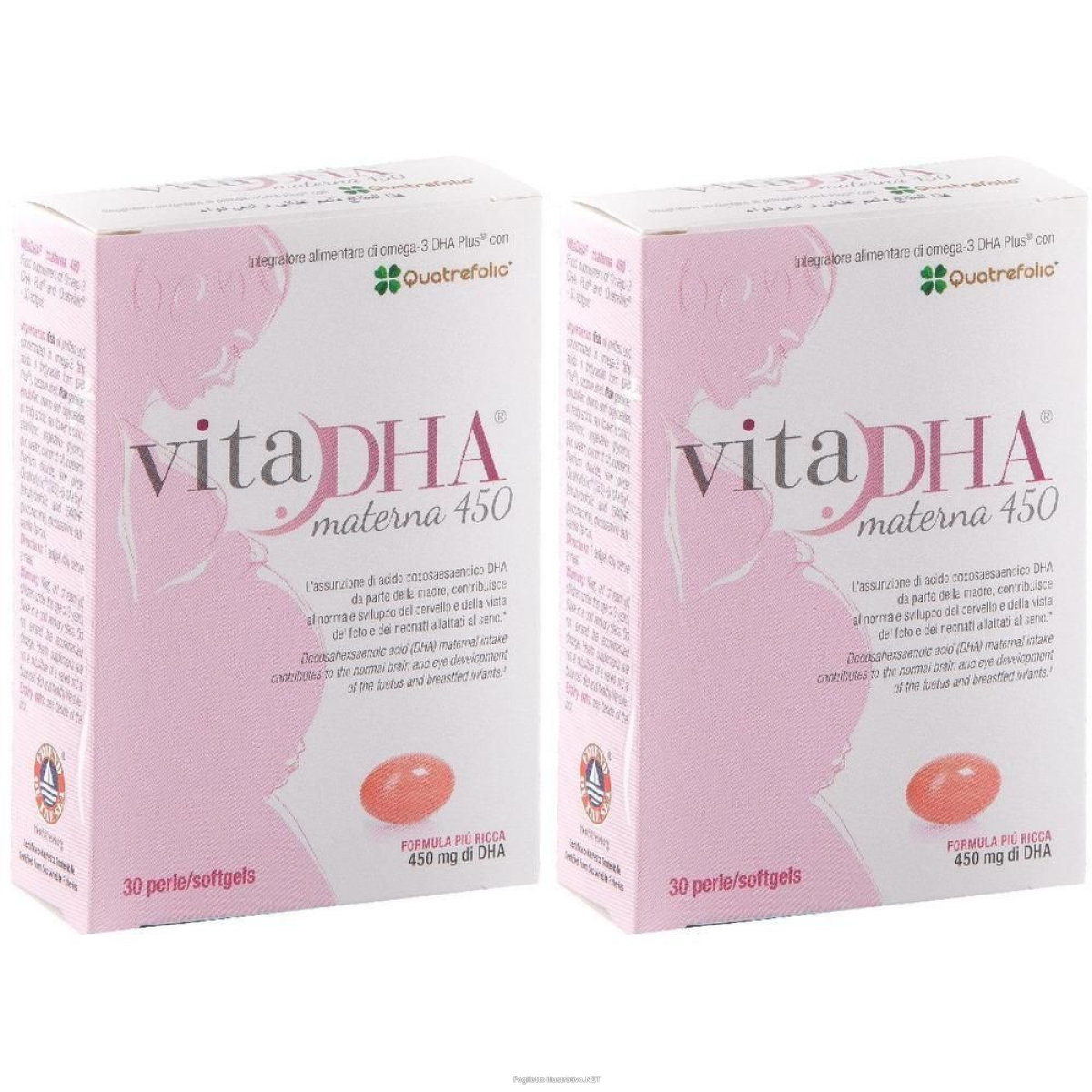 Trova Offerte di vitadha materna 450 30 capsule molli 2x30 pz morbide e compra online